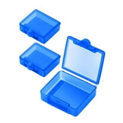 Wmool Small Pocket Pill Case 3Pack Daily Single Pills Box Organizer Travel Portable UK